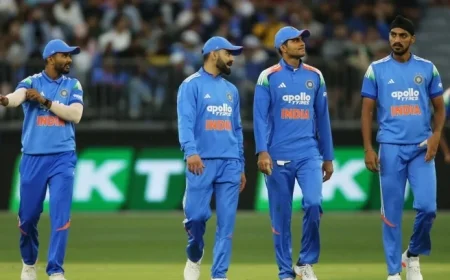 India suffers 7-wicket defeat to Australia in Shubman Gill’s ODI captaincy debut