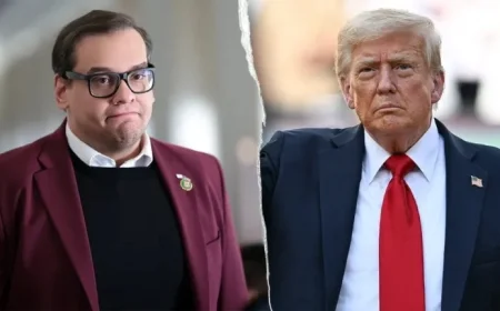 George Santos thanks Trump after 7-year prison sentence commuted