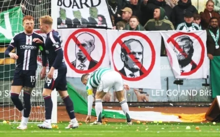Celtic Match Halted as Fans Toss Balls Onto Pitch