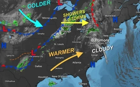 October 18 Weather: Cloudy Skies Today More Sun on Sunday Followed by Nighttime Rain