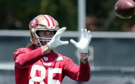 49ers’ Kittle and Givens Set to Face Falcons in Upcoming Game