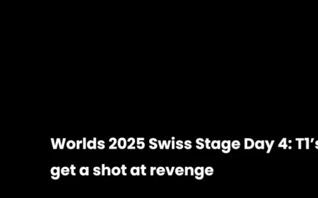 Worlds 2025 Swiss Stage Day 4: T1 Seeks Redemption in High-Stakes Rematch
