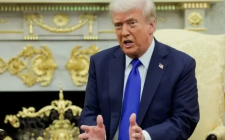 Trump Takes Aim at ‘No Kings’ Protesters with AI-Generated Videos of Himself Wearing a Crown