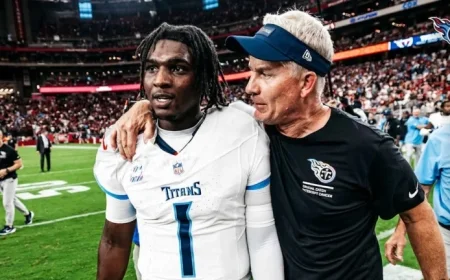 Titans QB Cam Ward Urges Team to Support Interim Head Coach Mike McCoy for Victory