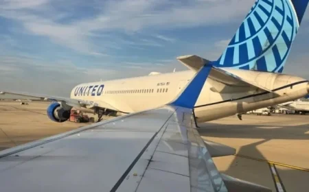 United Airlines Aircrafts Clip Wings at Chicago O’Hare Airport