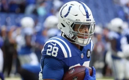 Jonathan Taylor Leads Week 7 List of Predicted Top Anytime Touchdown Scorers