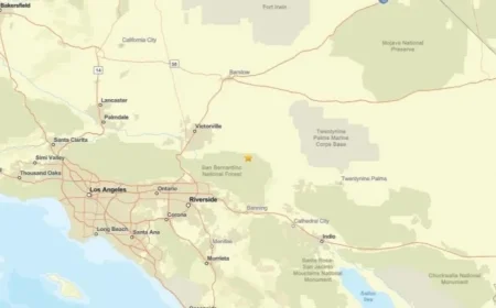 Seismic Activity Update: 2.0 Magnitude Earthquake Detected Near Big Bear City California on October 6