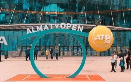 Almaty Gears Up to Host Exciting ATP 250 Tennis Tournament This Month