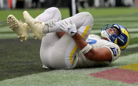 Rams Wide Receiver Puka Nacua Out for Wembley Stadium Clash Against Jaguars – The Athletic