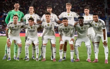 Getafe vs Real Madrid Lineups for Matchday 9 in LaLiga