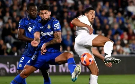 Opta AI Predicts Outcome of Getafe vs Real Madrid Match