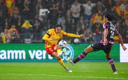 Official RC Lens Lineup Announced for Match Against Paris FC