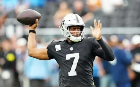 Raiders Quarterback Geno Smith Aims to Prove His Skills This Week