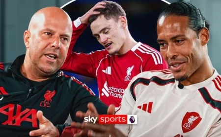 Florian Wirtz Backed by Arne Slot and Virgil van Dijk Following £116M Liverpool Transfer Without Goals or Assists