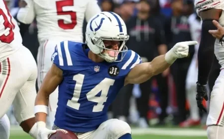 Alec Pierce Injury News and Game Status Against Chargers for Week 7 October 19 2025