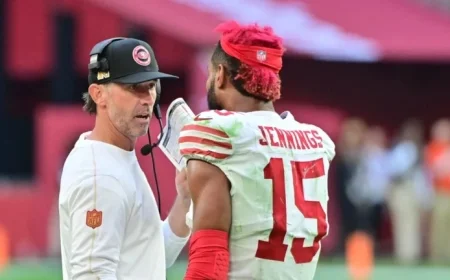 Jauan Jennings and Kyle Shanahan Clash on Sideline in Heated Exchange