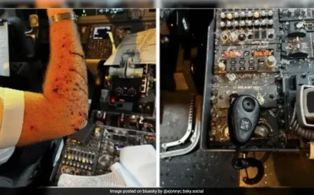 Boeing 737 Windshield Cracks Midair Causes 10000-Foot Plunge Injures Pilot