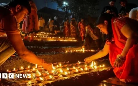 India Shines Bright as Millions Celebrate Diwali the Festival of Lights