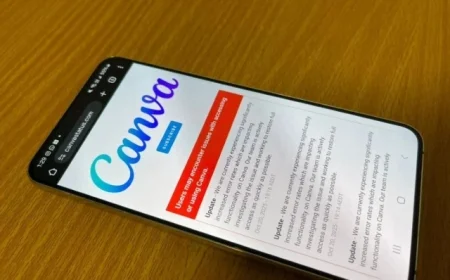 Canva Outage Affects Thousands as Service Goes Down Worldwide