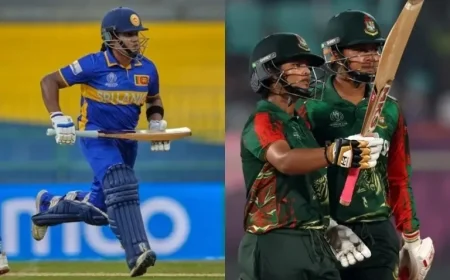 SL-W vs BAN-W Women’s World Cup 2025 Match 21 Detailed Statistical Preview