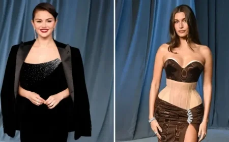 Selena Gomez and Hailey Bieber Reunite at Academy Museum Gala After Resolving Beauty Brand Tensions