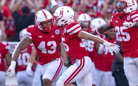 Nebraska Football Favored by 8 Points in Home Showdown Against Northwestern