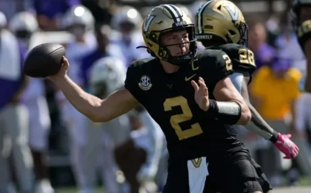 AP Top 25: Indiana Climbs to No 2 While Vanderbilt Breaks into Top 10 for First Time Since 1947