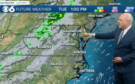 Experience Cooler Temperatures Tomorrow with Evening Showers