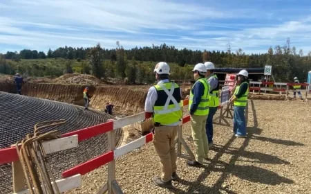 Nelson Curiñir Inspects Progress of Angol’s Cancura Wind Megaproject