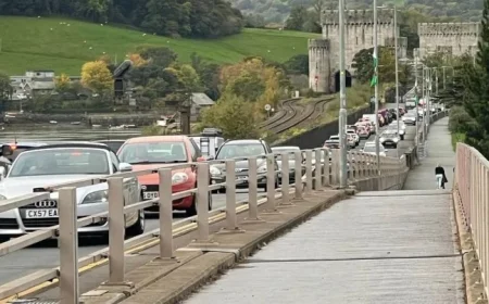 Big Update on A55 Conwy Tunnel Closure Sparks Significant Delays