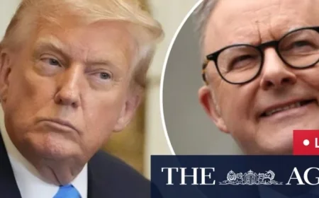 Live Updates on Anthony Albanese’s Meeting with Trump: Australian PM Meets US President in Washington