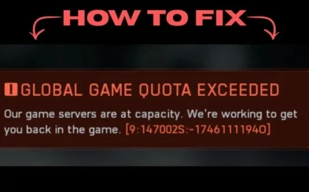 Battlefield 6 Fix: How to Resolve the Global Game Quota Exceeded Error