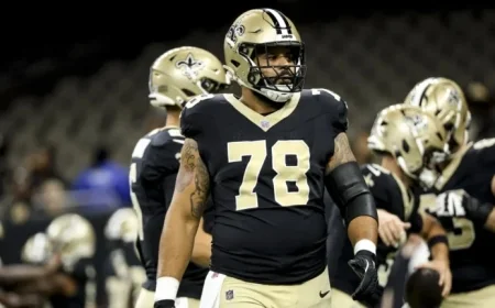 Saints Concerned Over Possible Biceps Tear Injury to Erik McCoy on Sunday