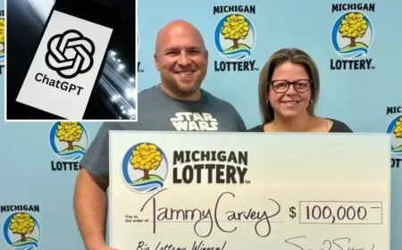 Michigan woman scores $100K Powerball jackpot with ChatGPT-generated numbers