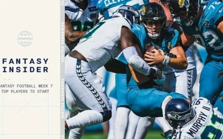 Top Picks for Fantasy Football Week 7 2025: Must-Start Players