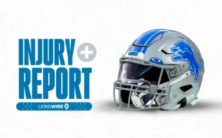 Comprehensive Week 7 Injury Report and Medical Analysis for Lions vs Buccaneers Clash