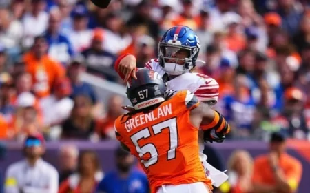 Broncos Linebacker Greenlaw Receives One-Game Suspension from NFL