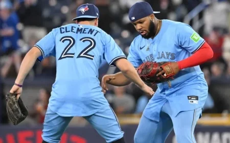 Vladimir Guerrero Jr. and Ernie Clement Break MLB Playoff Records with the Blue Jays