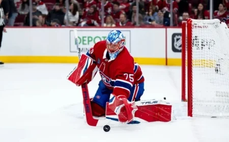 Canadiens Set to Play Backup Goalie Jakub Dobes Against Sabres