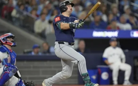 Mariners Star Cal Raleigh Shatters Aaron Judge’s AL Home Run Record Making MLB History