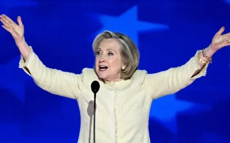 Hillary Clinton spearheads left-wing ridicule and confusion over Trump’s viral ‘No Kings’ protest video