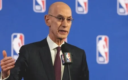 NBA Commissioner Adam Silver Discusses Clippers Scandal, League Expansion, and the Future of Game Viewing