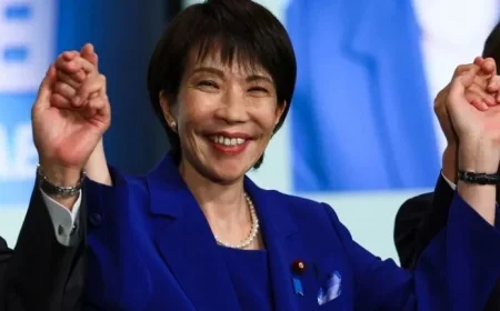 Sanae Takaichi poised to become Japan’s first female prime minister combining hardline conservatism with a passion for heavy metal