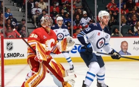 Toews Scores First Power-Play Goal with Winnipeg Jets