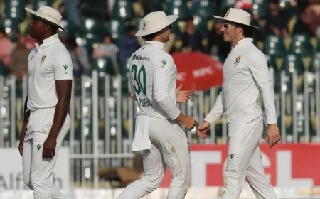 Keshav Maharaj Attributes Rawalpindi Comeback to Old-Fashioned Test Cricket Strategies Details