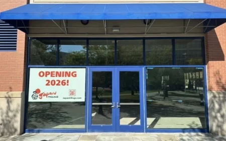 Upcoming Japanese Market Set to Revitalize Area Next to Closed Coffee Shop