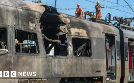 Russia escalates attacks on Ukraine’s railway system in ongoing battle for control