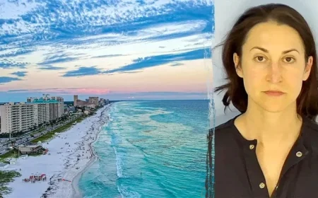 Texas mom featured in 40 Under 40 list arrested for leaving baby on Florida beach