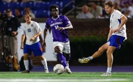 Adagani Receives Big South Weekly Honor for the Second Time