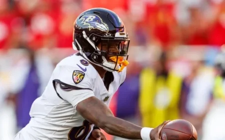 Lamar Jackson Absent from Monday’s Practice – Latest Updates